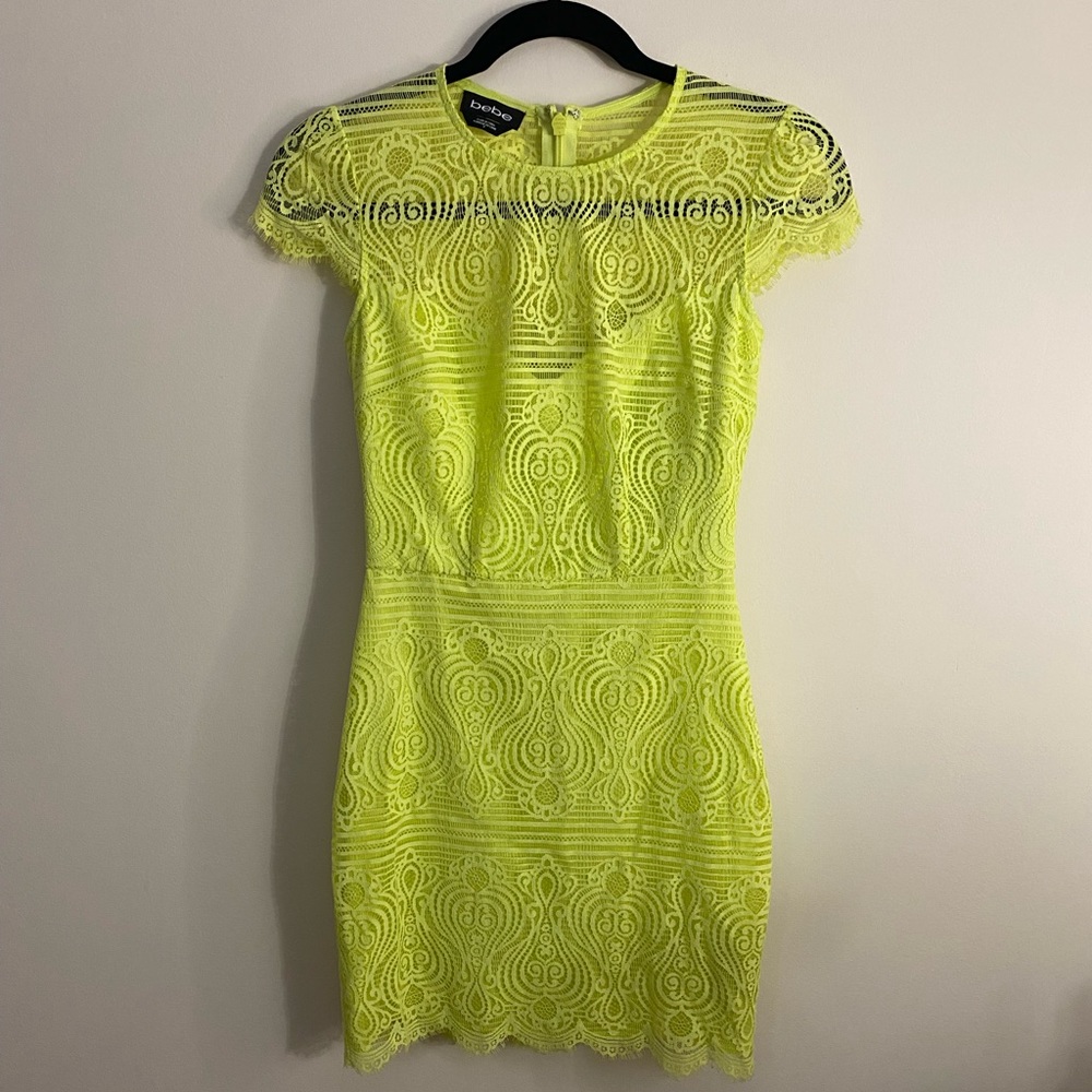 Neon yellow/green dress